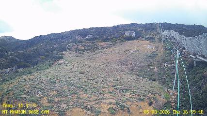 Mount Mawson: Base cam (mtmawson.info)