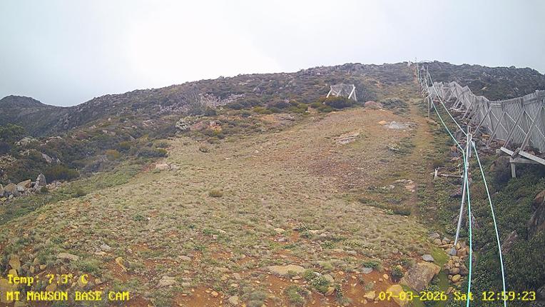 Webcam Mount Mawson: Base cam