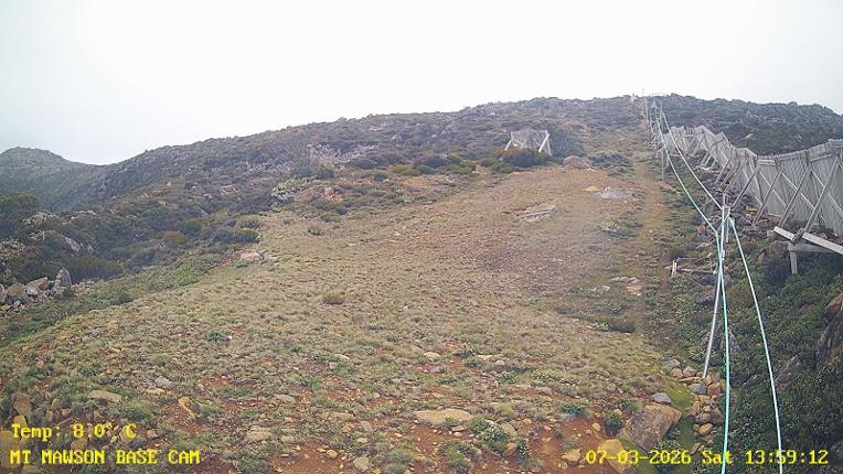 Webcam Mount Mawson: Base cam