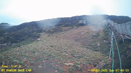 Mount Mawson: Base cam (mtmawson.info)