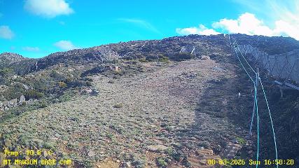 Mount Mawson: Base cam (mtmawson.info)