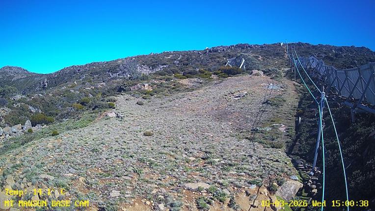 Webcam Mount Mawson: Base cam