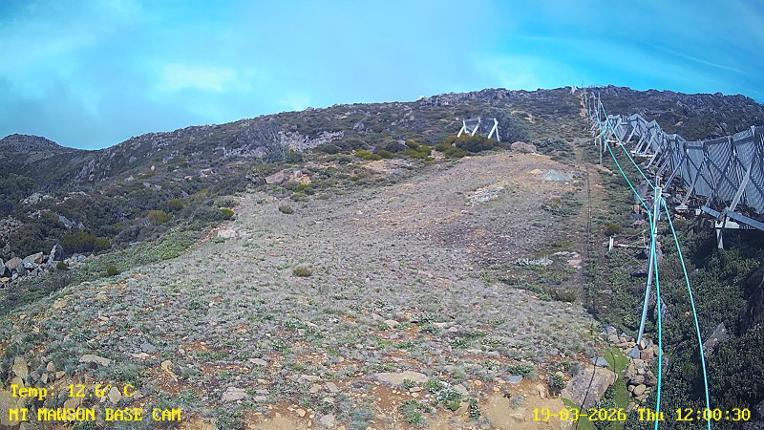Webcam Mount Mawson: Base cam