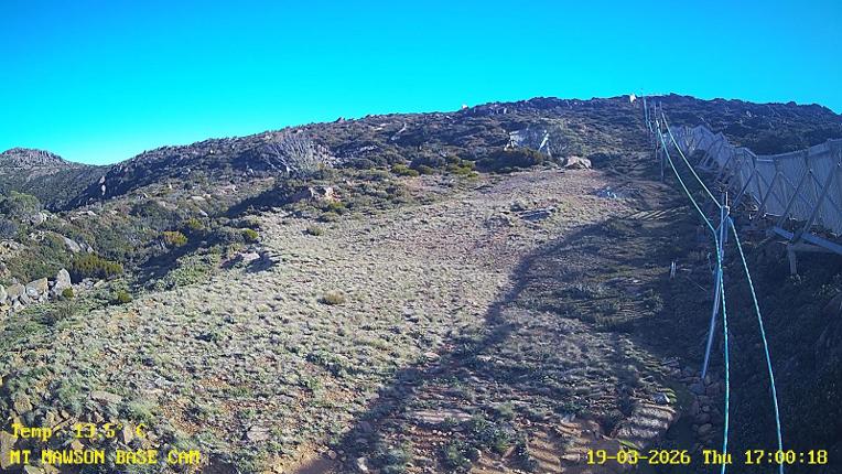 Webcam Mount Mawson: Base cam
