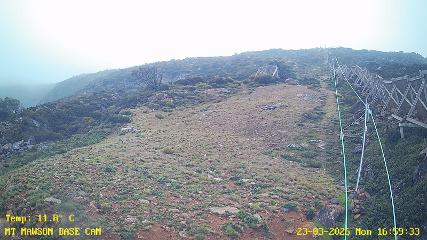 Mount Mawson: Base cam (mtmawson.info)