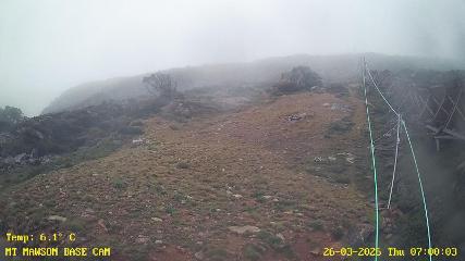 Mount Mawson: Base cam (mtmawson.info)