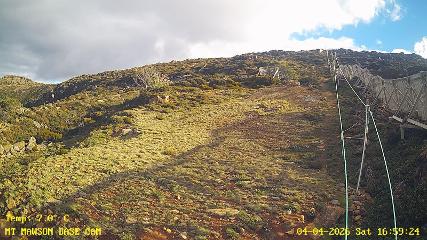 Mount Mawson: Base cam (mtmawson.info)