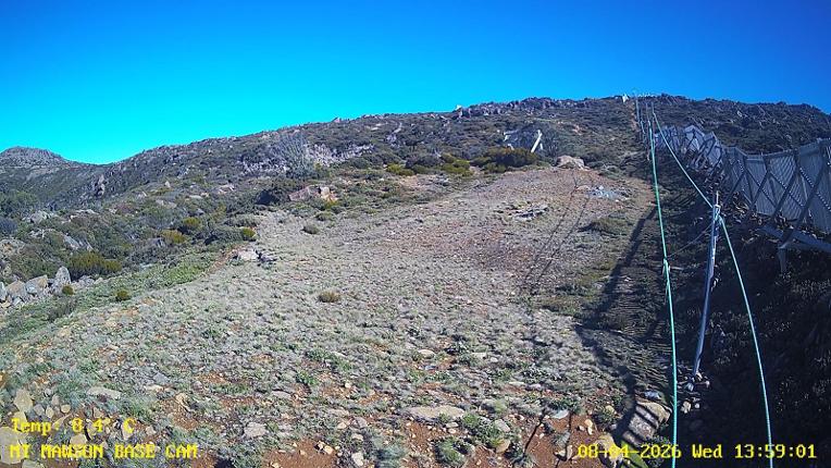 Webcam Mount Mawson: Base cam