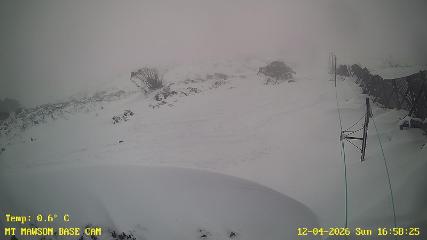 Mount Mawson: Base cam (mtmawson.info)