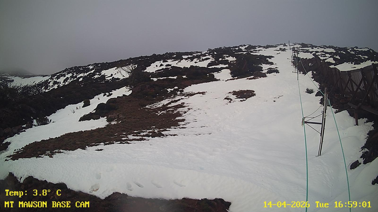 Webcam Mount Mawson: Base cam