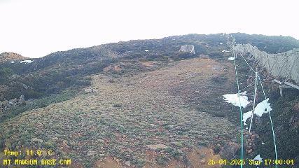 Mount Mawson: Base cam (mtmawson.info)