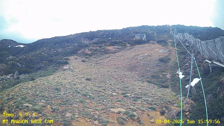 Webcam Mount Mawson: Base cam