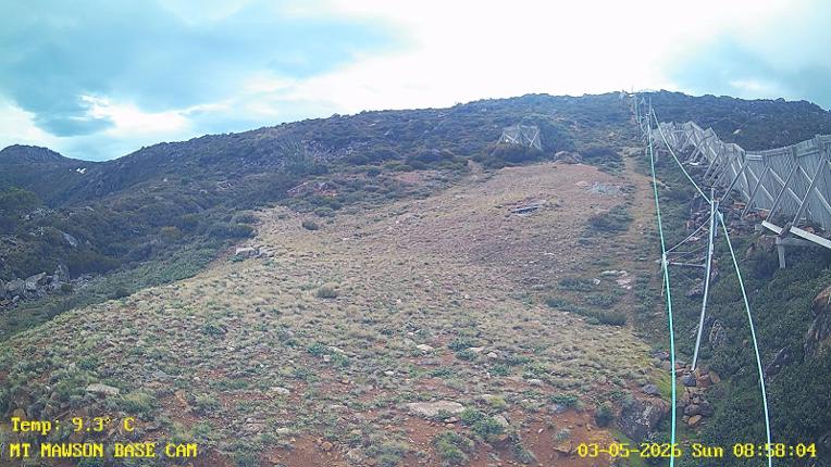 Webcam Mount Mawson: Base cam