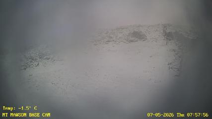 Mount Mawson: Base cam (mtmawson.info)
