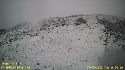 Mount Mawson: Base cam (mtmawson.info)