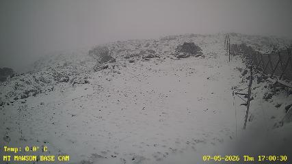 Mount Mawson: Base cam (mtmawson.info)