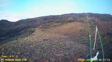 Mount Mawson: Base cam (mtmawson.info)