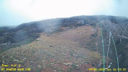 Mount Mawson: Base cam (mtmawson.info)