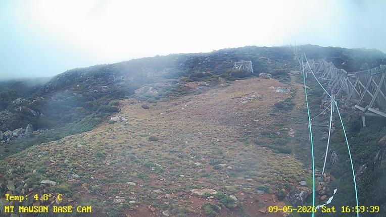 Webcam Mount Mawson: Base cam