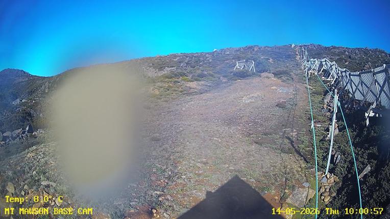 Webcam Mount Mawson: Base cam