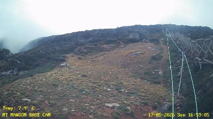 Mount Mawson: Base cam (mtmawson.info)