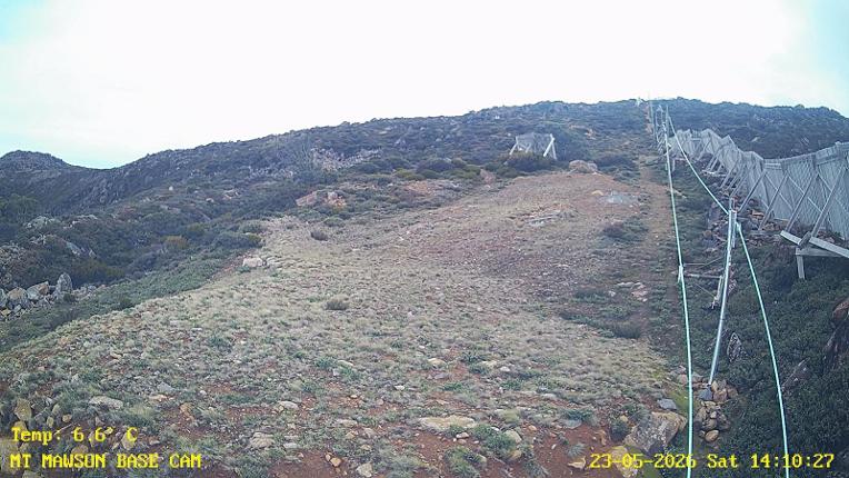 Webcam Mount Mawson: Base cam