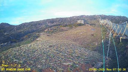 Mount Mawson: Base cam (mtmawson.info)