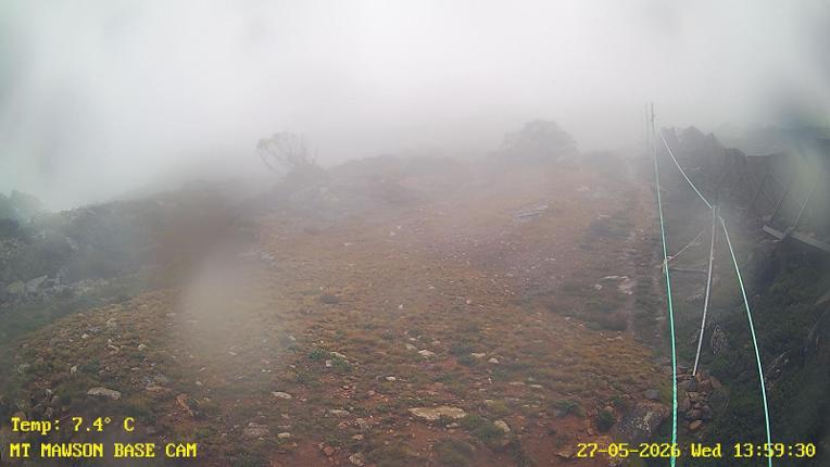 Webcam Mount Mawson: Base cam