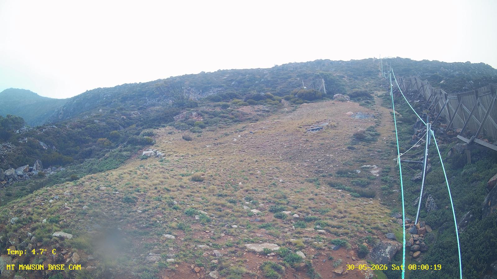 Webcam Mount Mawson: Base cam