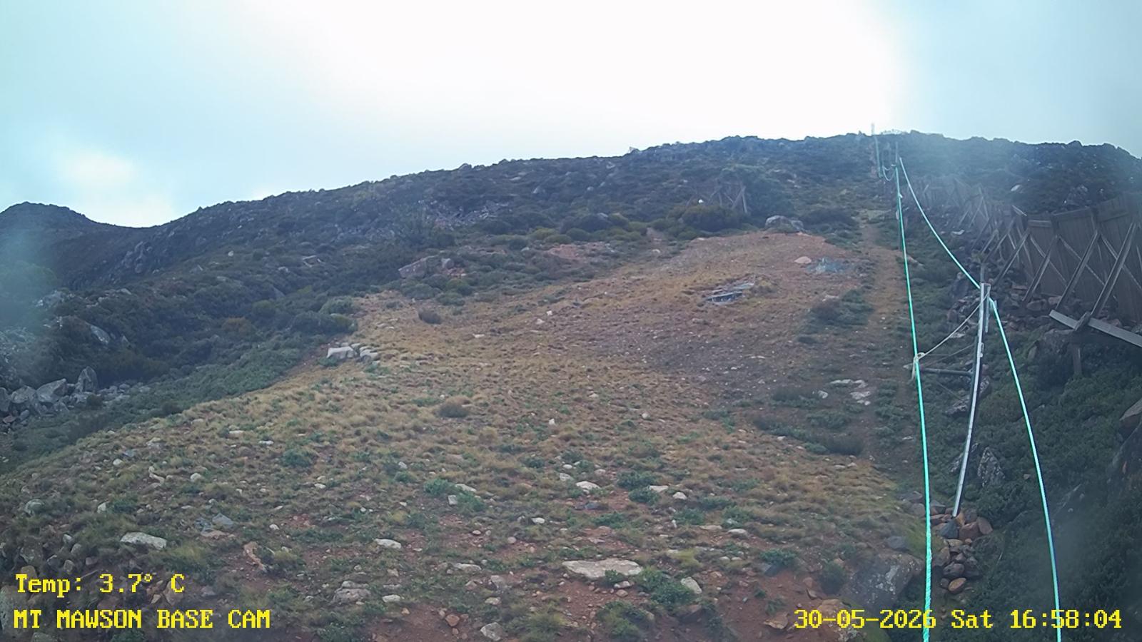 Webcam Mount Mawson: Base cam