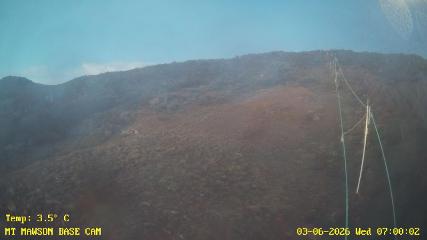 Mount Mawson: Base cam (mtmawson.info)