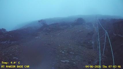 Mount Mawson: Base cam (mtmawson.info)