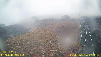 Mount Mawson: Base cam (mtmawson.info)