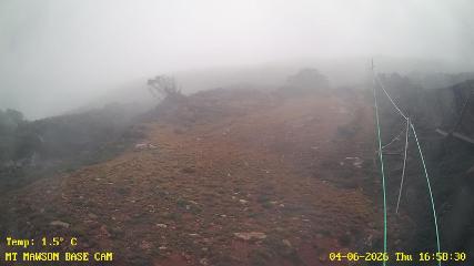 Mount Mawson: Base cam (mtmawson.info)