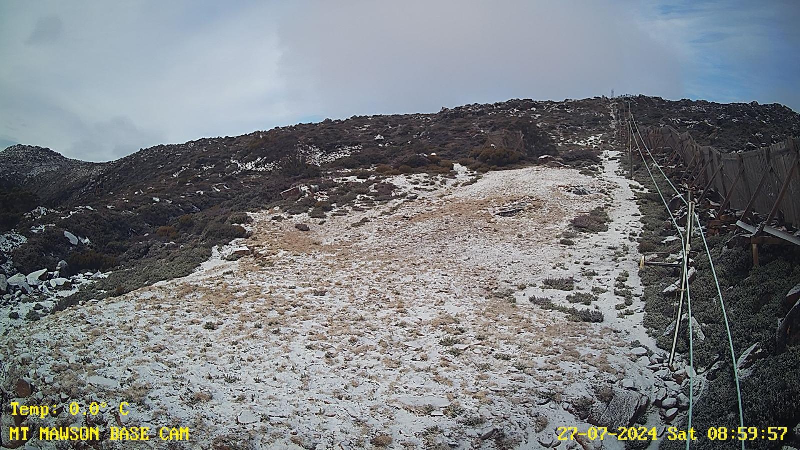 Webcam Mount Mawson: Base cam