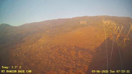 Mount Mawson: Base cam (mtmawson.info)