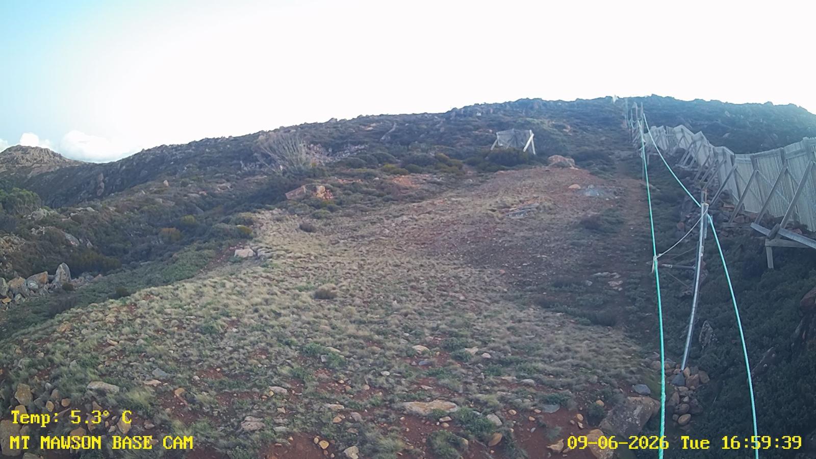Webcam Mount Mawson: Base cam