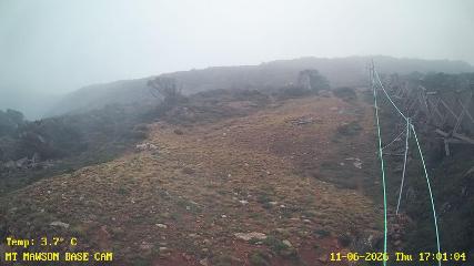 Mount Mawson: Base cam (mtmawson.info)