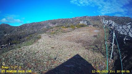 Mount Mawson: Base cam (mtmawson.info)