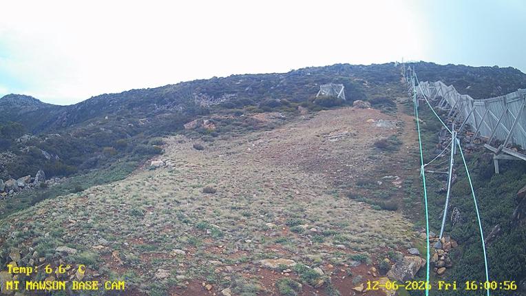 Webcam Mount Mawson: Base cam