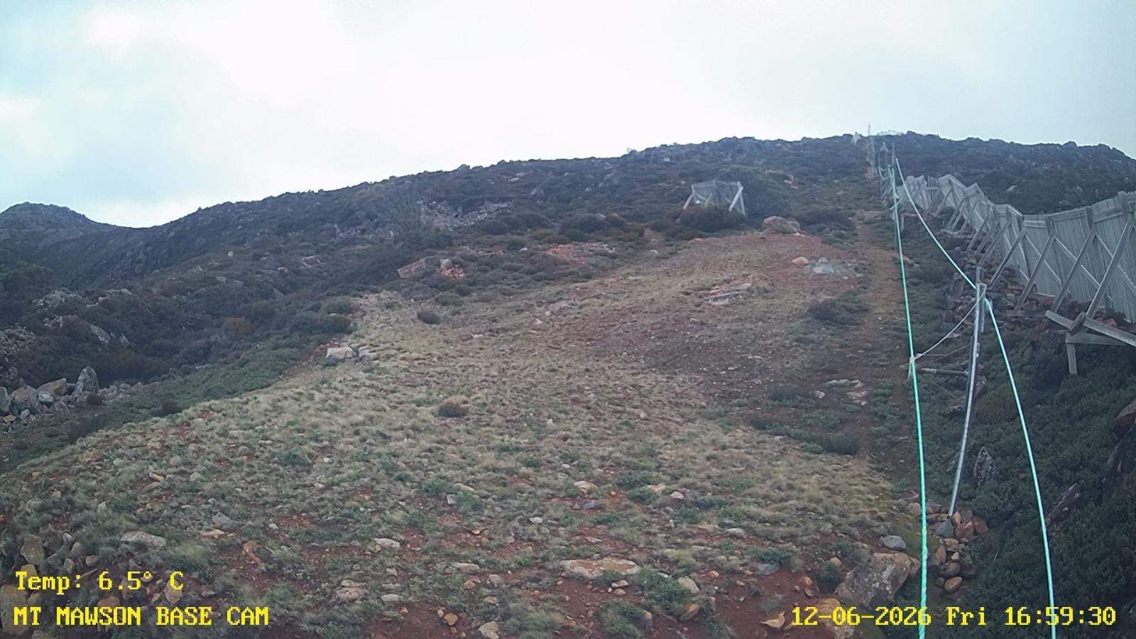 Webcam Mount Mawson: Base cam