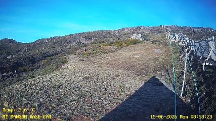 Mount Mawson: Base cam (mtmawson.info)
