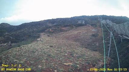 Mount Mawson: Base cam (mtmawson.info)