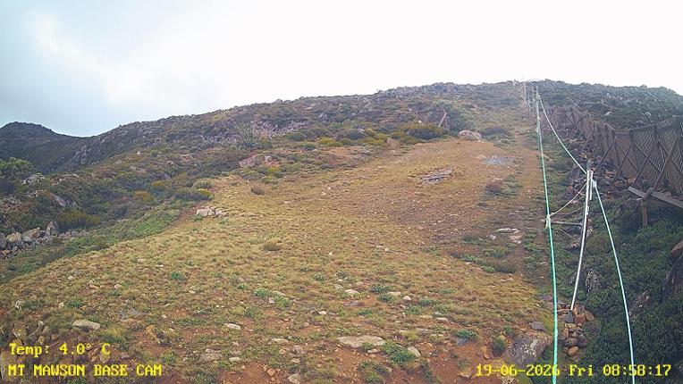 Webcam Mount Mawson: Base cam