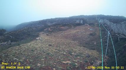 Mount Mawson: Base cam (mtmawson.info)