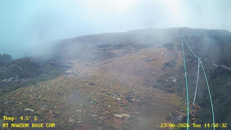 Webcam Mount Mawson: Base cam