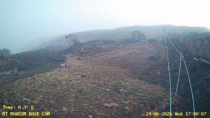 Mount Mawson: Base cam (mtmawson.info)