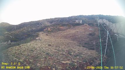 Mount Mawson: Base cam (mtmawson.info)