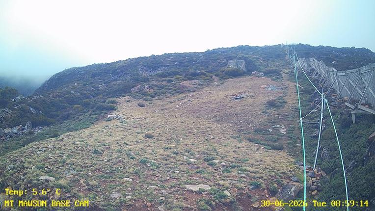 Webcam Mount Mawson: Base cam
