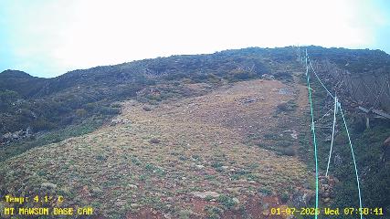 Mount Mawson: Base cam (mtmawson.info)